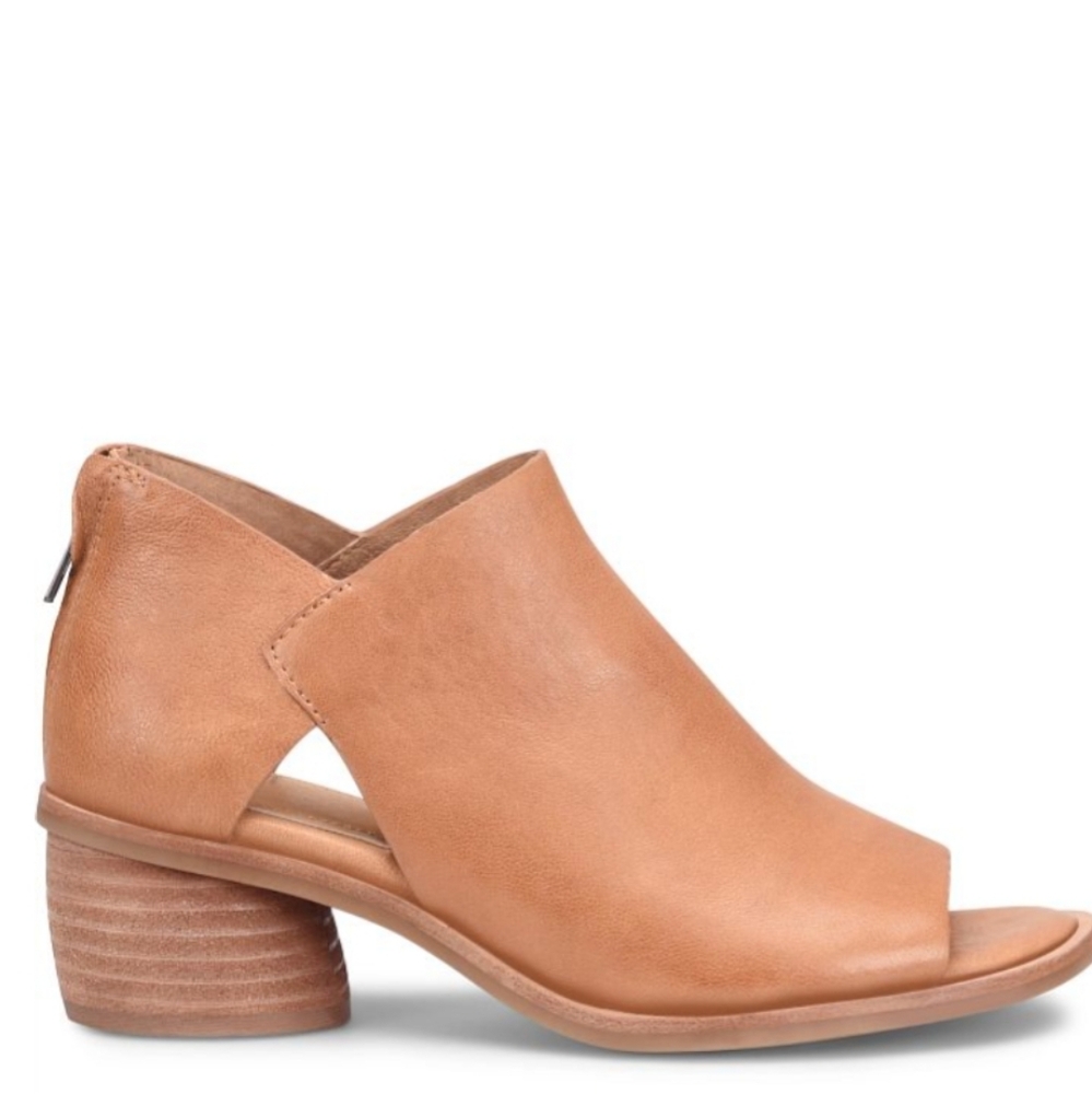 Sofft Carleigh Leather Open Toe Bootie - Picture 3 of 10